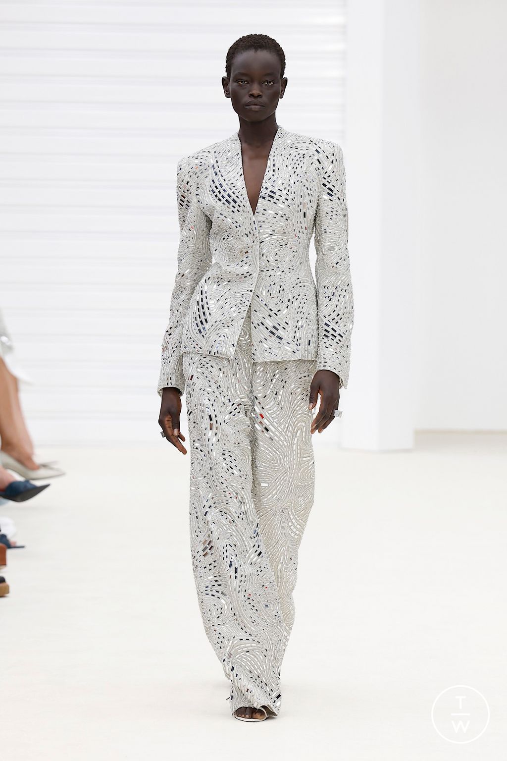 Fashion Week Milan Spring/Summer 2026 look 42 from the Ferrari collection womenswear