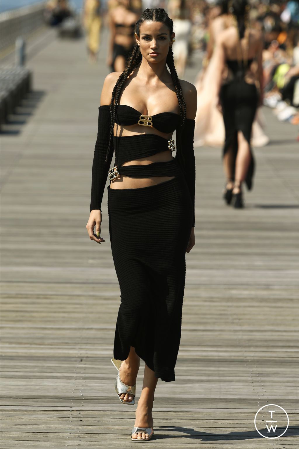 Fashion Week New York Spring/Summer 2023 look 54 from the Bronx & Banco collection womenswear
