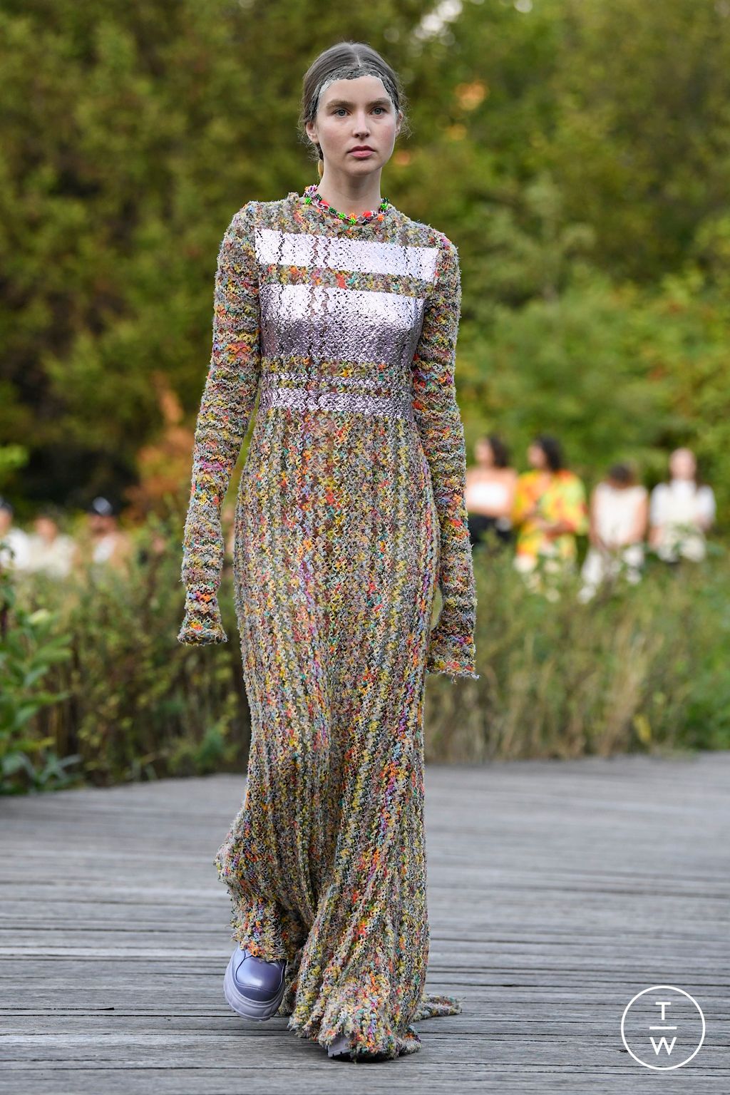 Fashion Week New York Spring/Summer 2023 look 17 de la collection Collina Strada womenswear