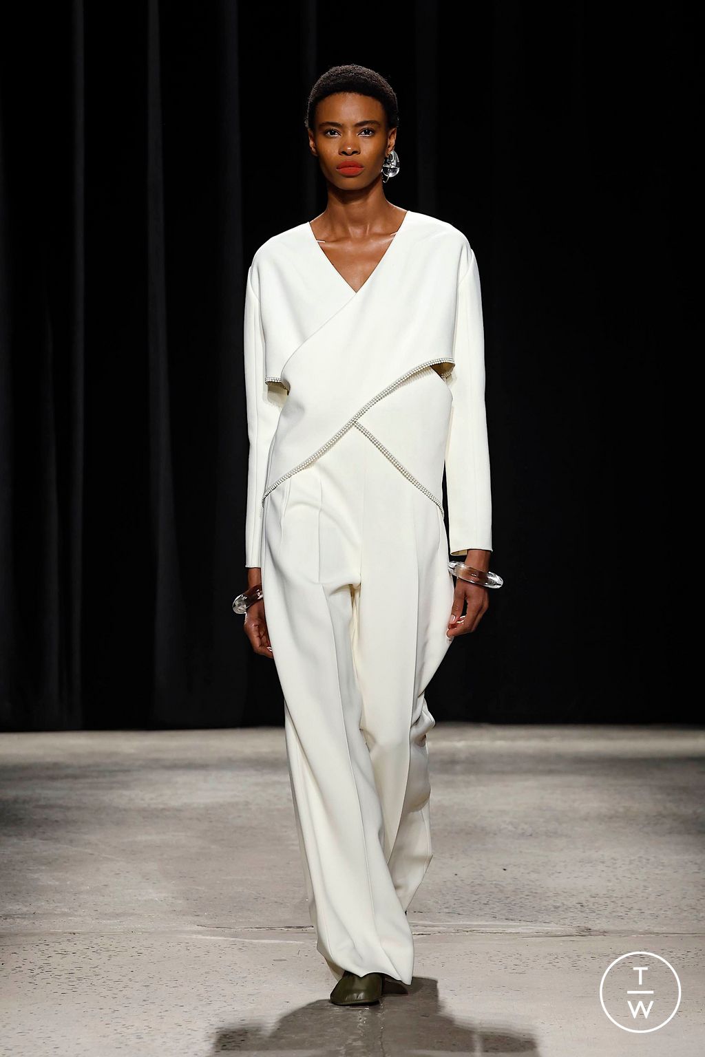 Fashion Week New York Fall/Winter 2024 look 20 de la collection FFORME womenswear