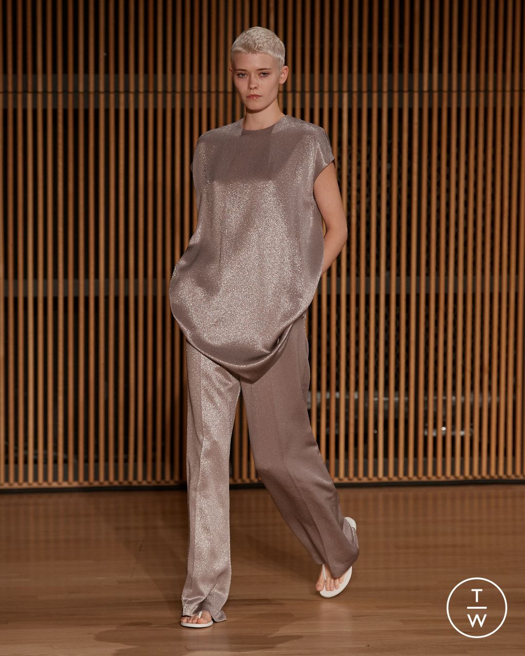 Fashion Week New York Spring/Summer 2024 look 28 from the FFORME collection womenswear
