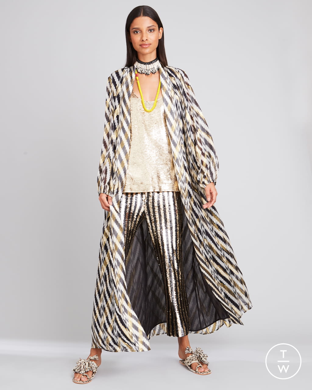 Fashion Week New York Resort 2020 look 5 from the Figue collection womenswear