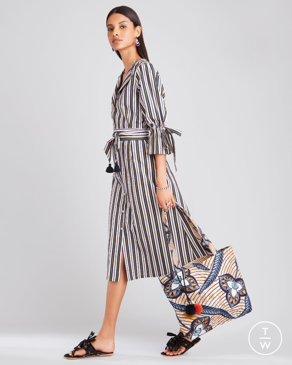 Fashion Week New York Resort 2020 look 19 from the Figue collection 女装