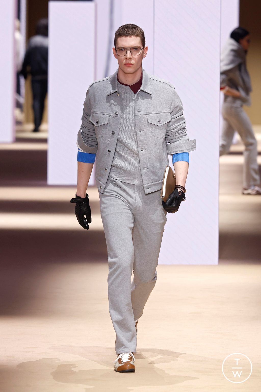 Fashion Week Milan Fall/Winter 2026 look 26 from the Fila collection womenswear