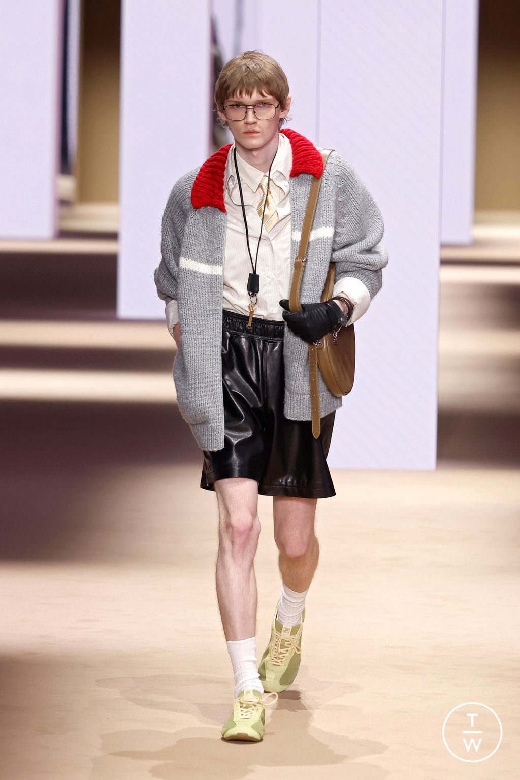 Fashion Week Milan Fall/Winter 2026 look 41 from the Fila collection womenswear