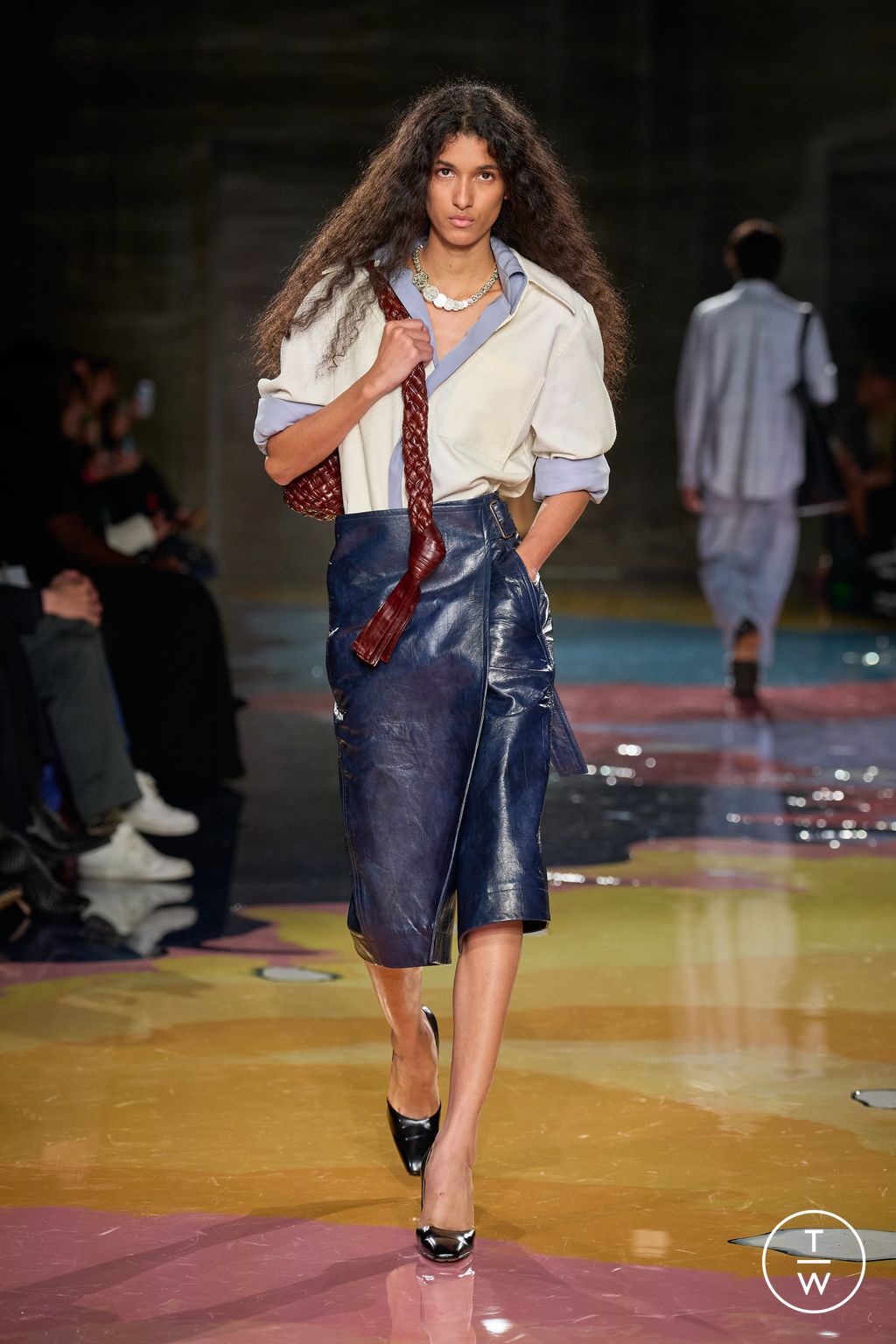 Fashion Week Milan Spring/Summer 2023 look 8 de la collection Bottega Veneta womenswear