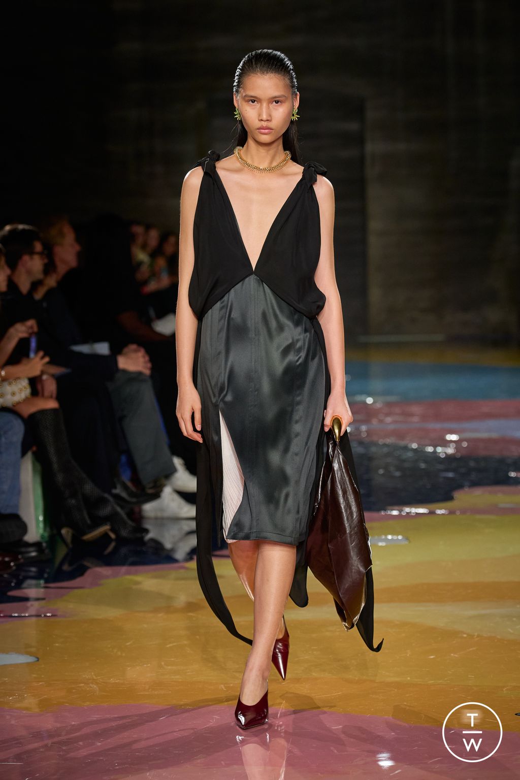 Fashion Week Milan Spring/Summer 2023 look 18 from the Bottega Veneta collection womenswear
