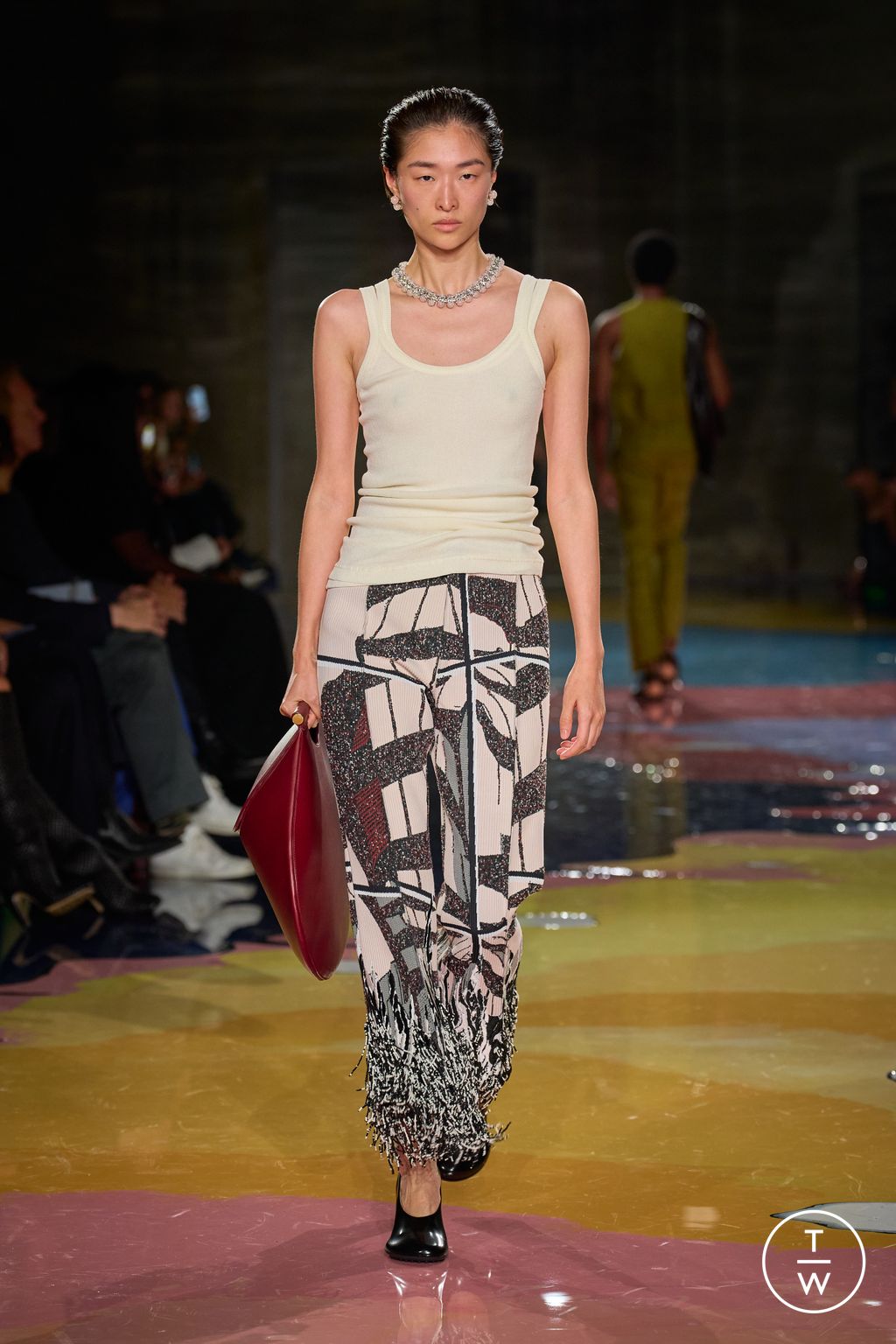 Fashion Week Milan Spring/Summer 2023 look 35 from the Bottega Veneta collection 女装