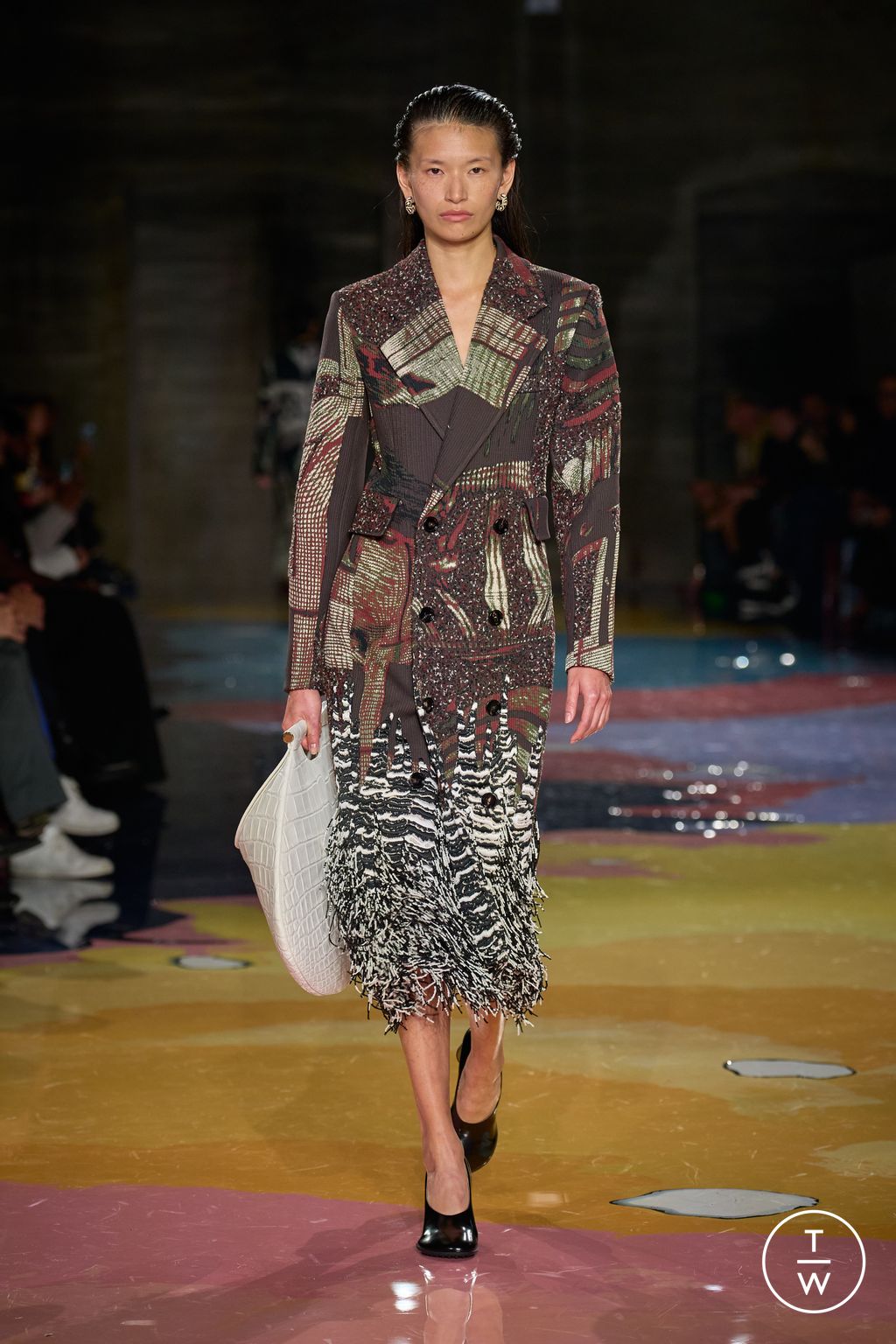 Fashion Week Milan Spring/Summer 2023 look 41 from the Bottega Veneta collection womenswear