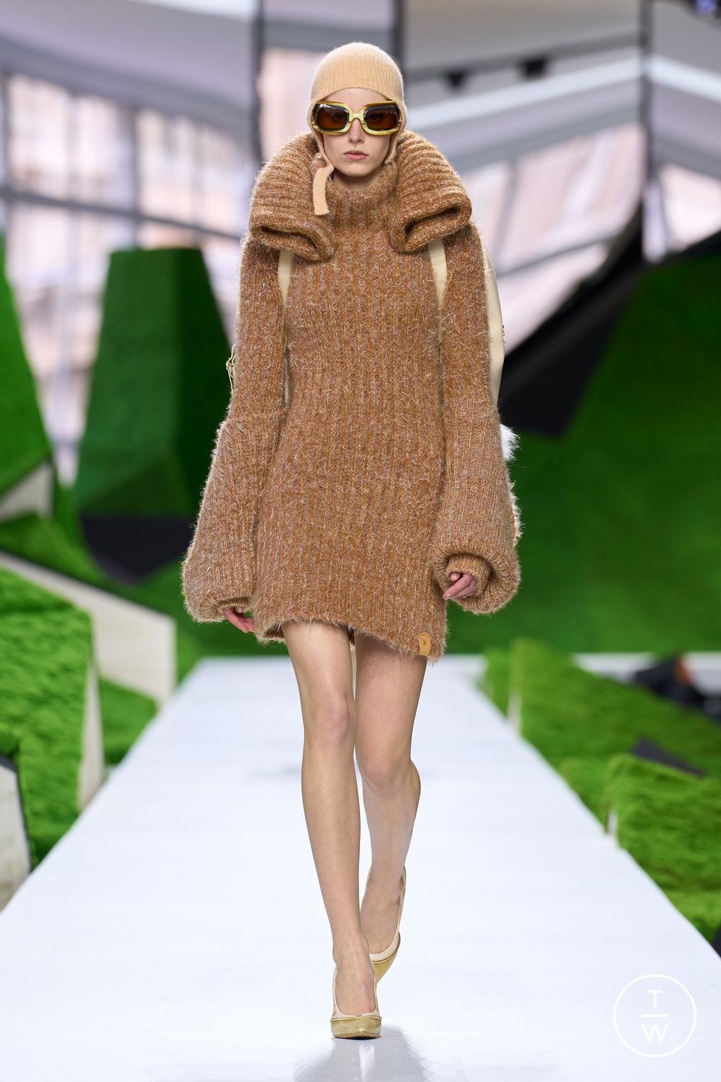 Fashion Week Paris Fall/Winter 2026 look 33 de la collection Louis Vuitton womenswear