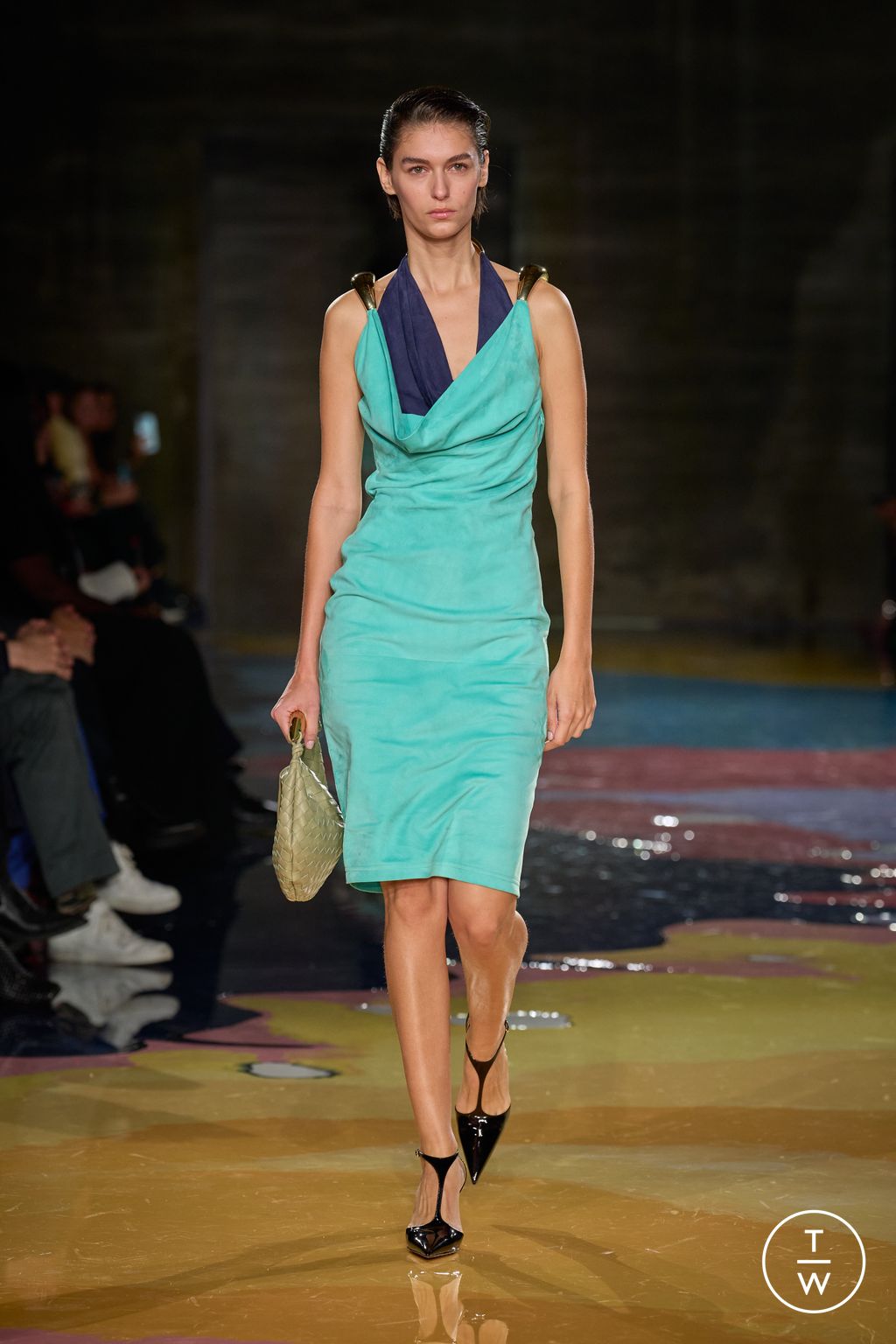 Fashion Week Milan Spring/Summer 2023 look 46 from the Bottega Veneta collection womenswear