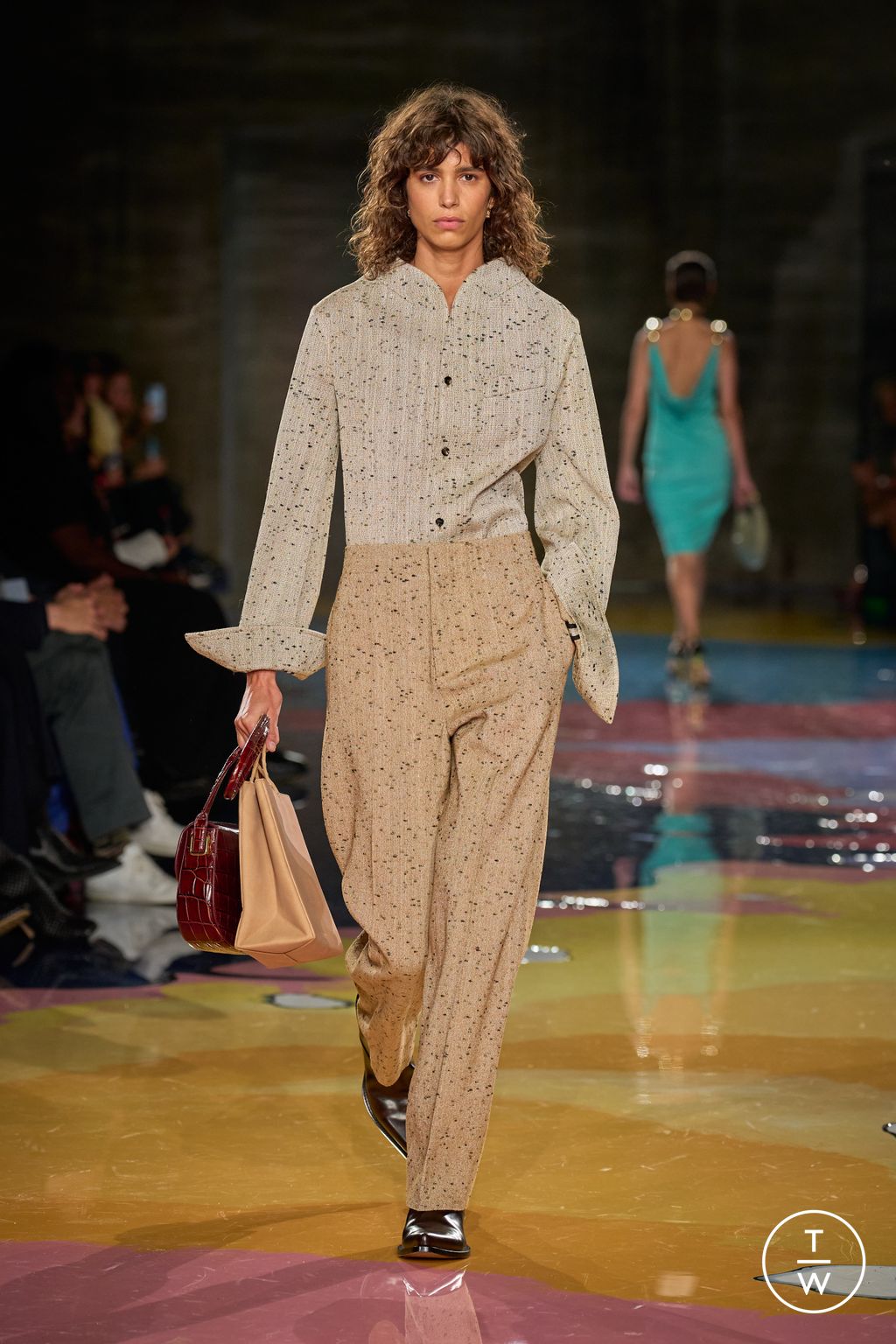 Fashion Week Milan Spring/Summer 2023 look 51 from the Bottega Veneta collection womenswear