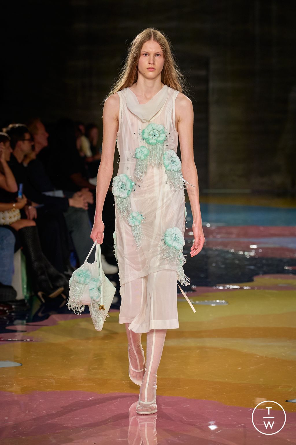 Fashion Week Milan Spring/Summer 2023 look 64 from the Bottega Veneta collection 女装