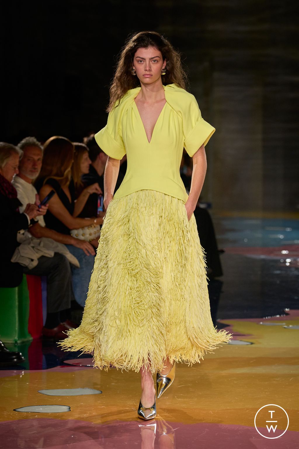 Fashion Week Milan Spring/Summer 2023 look 70 from the Bottega Veneta collection 女装