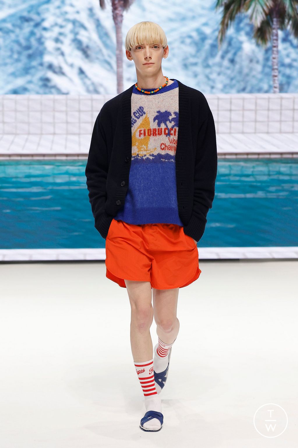 Fashion Week Milan Fall/Winter 2025 look 3 from the Fiorucci collection womenswear