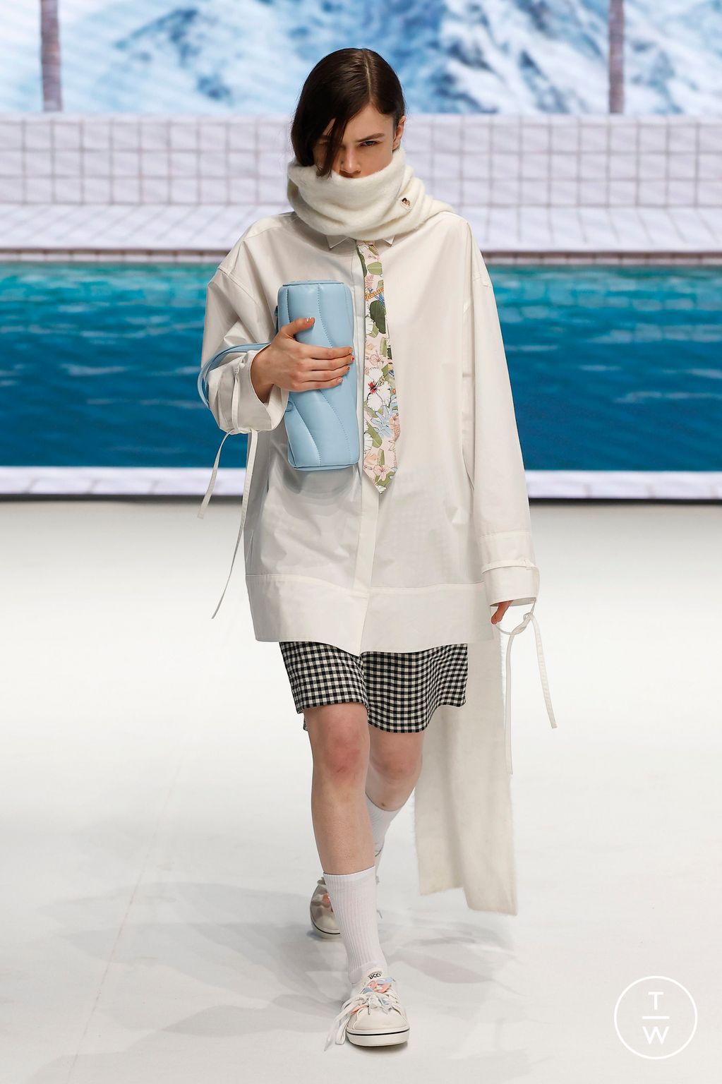 Fashion Week Milan Fall/Winter 2025 look 8 from the Fiorucci collection womenswear