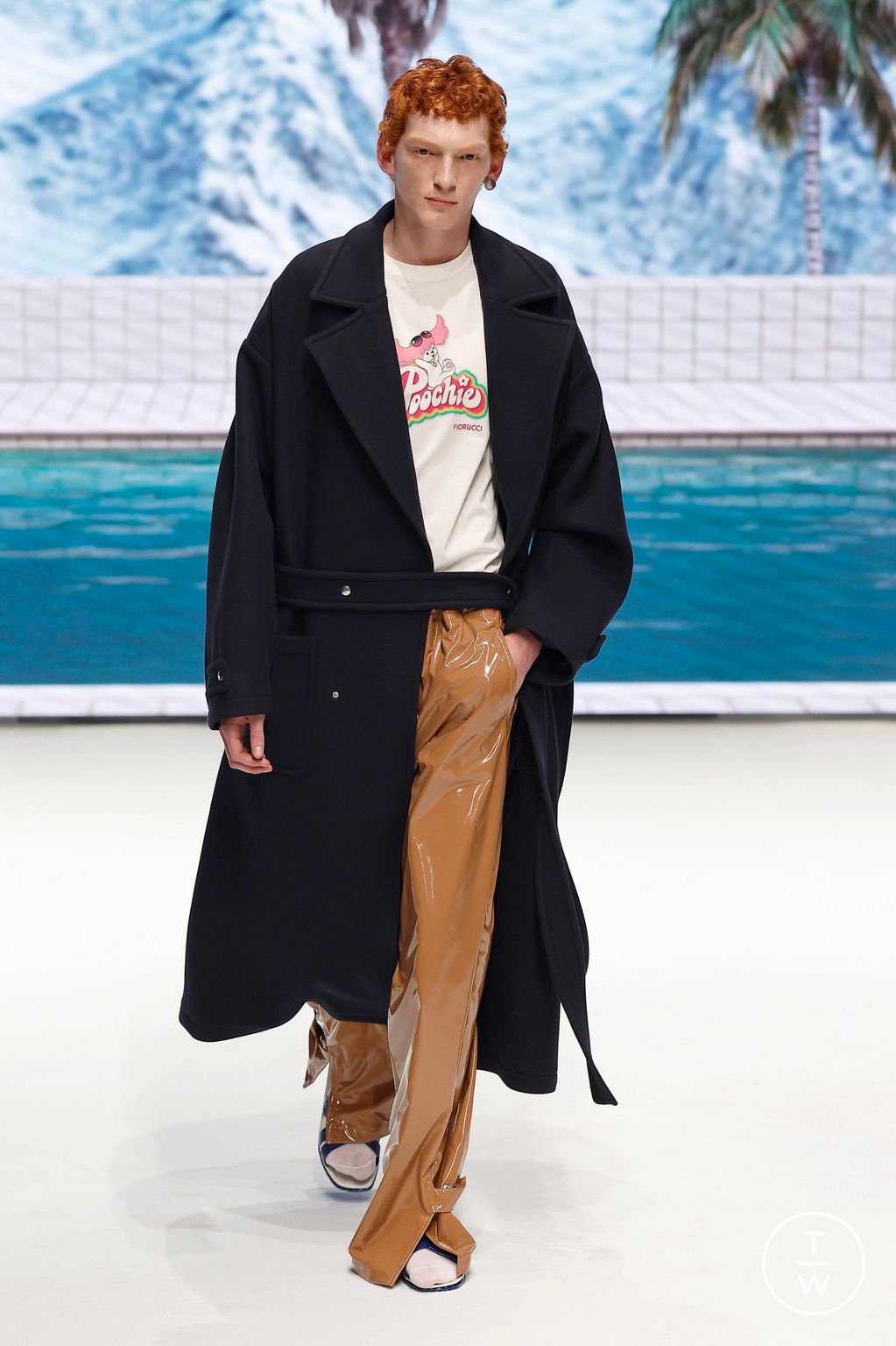 Fashion Week Milan Fall/Winter 2025 look 9 from the Fiorucci collection womenswear