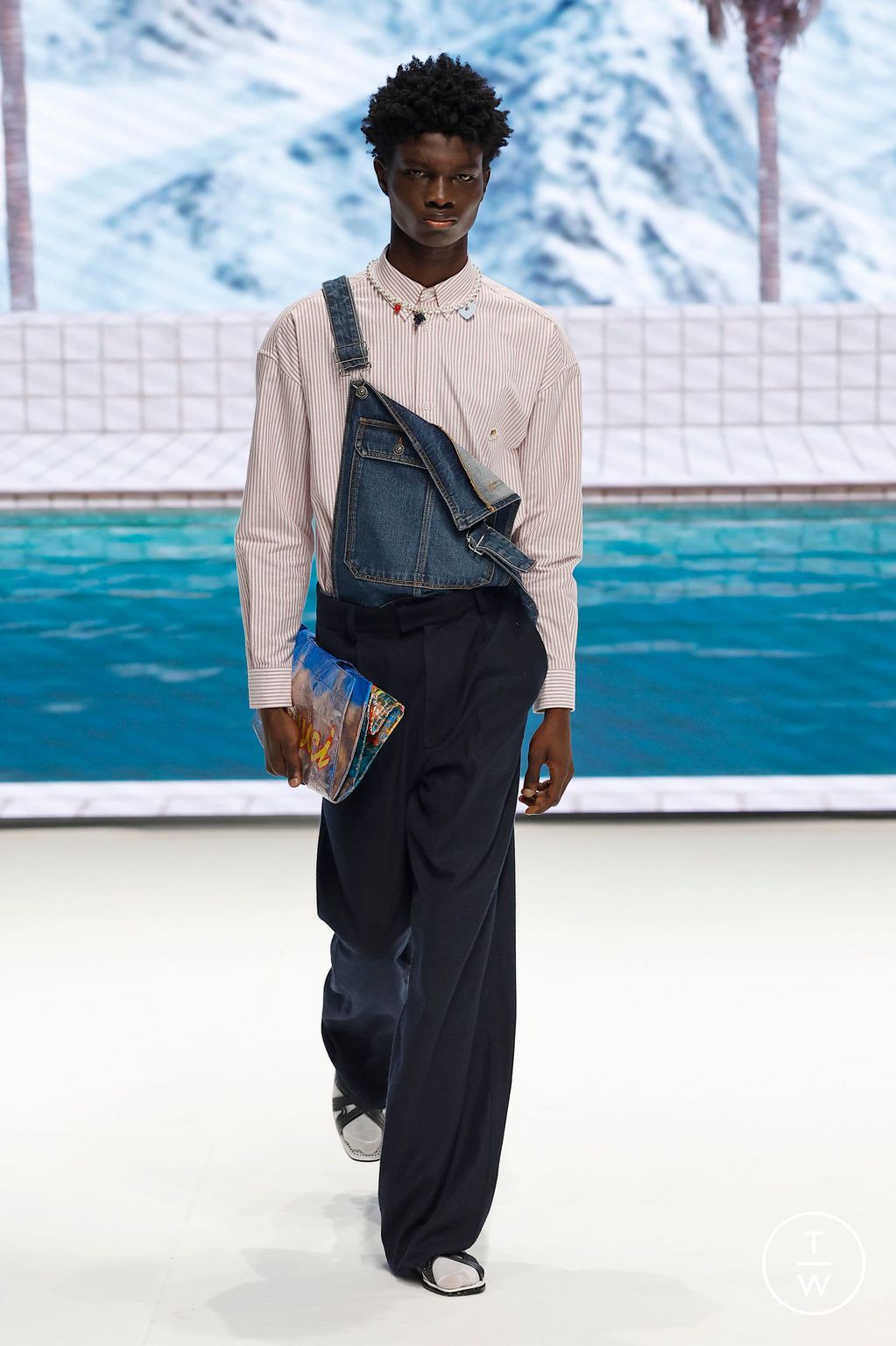 Fashion Week Milan Fall/Winter 2025 look 10 from the Fiorucci collection womenswear