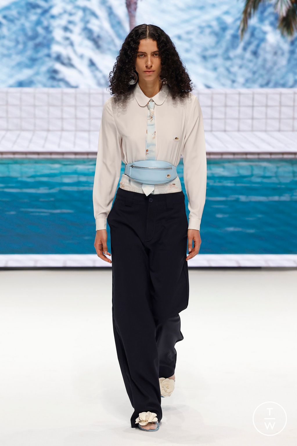 Fashion Week Milan Fall/Winter 2025 look 16 from the Fiorucci collection womenswear