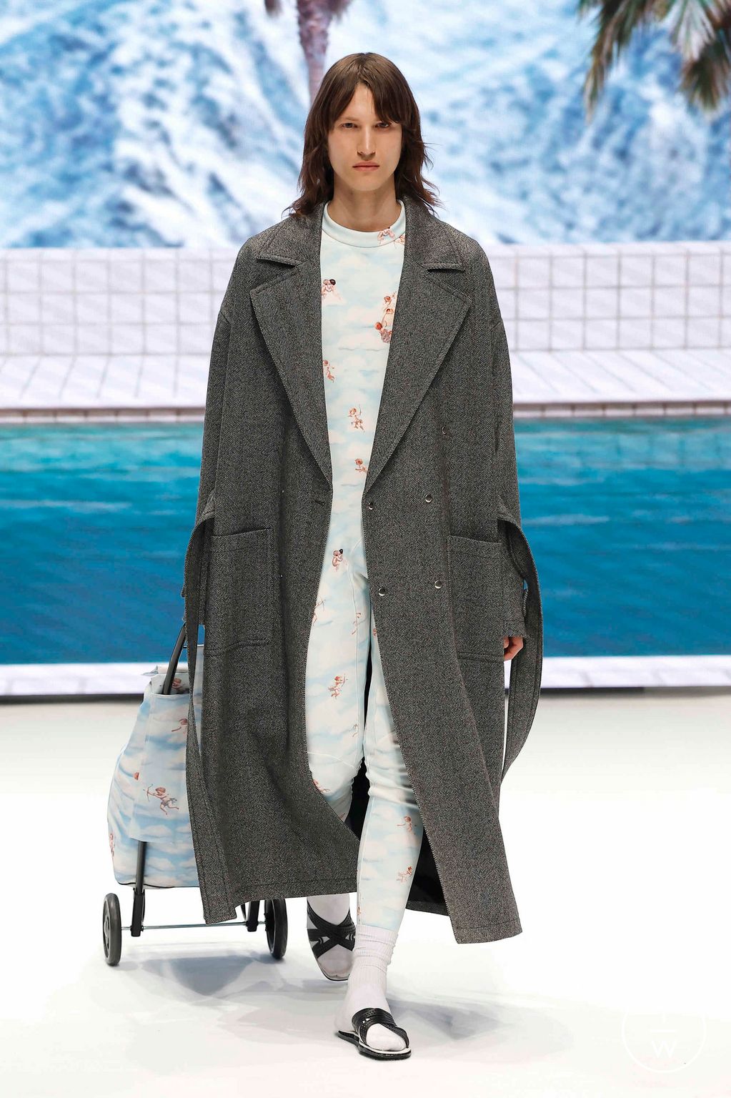 Fashion Week Milan Fall/Winter 2025 look 18 from the Fiorucci collection womenswear