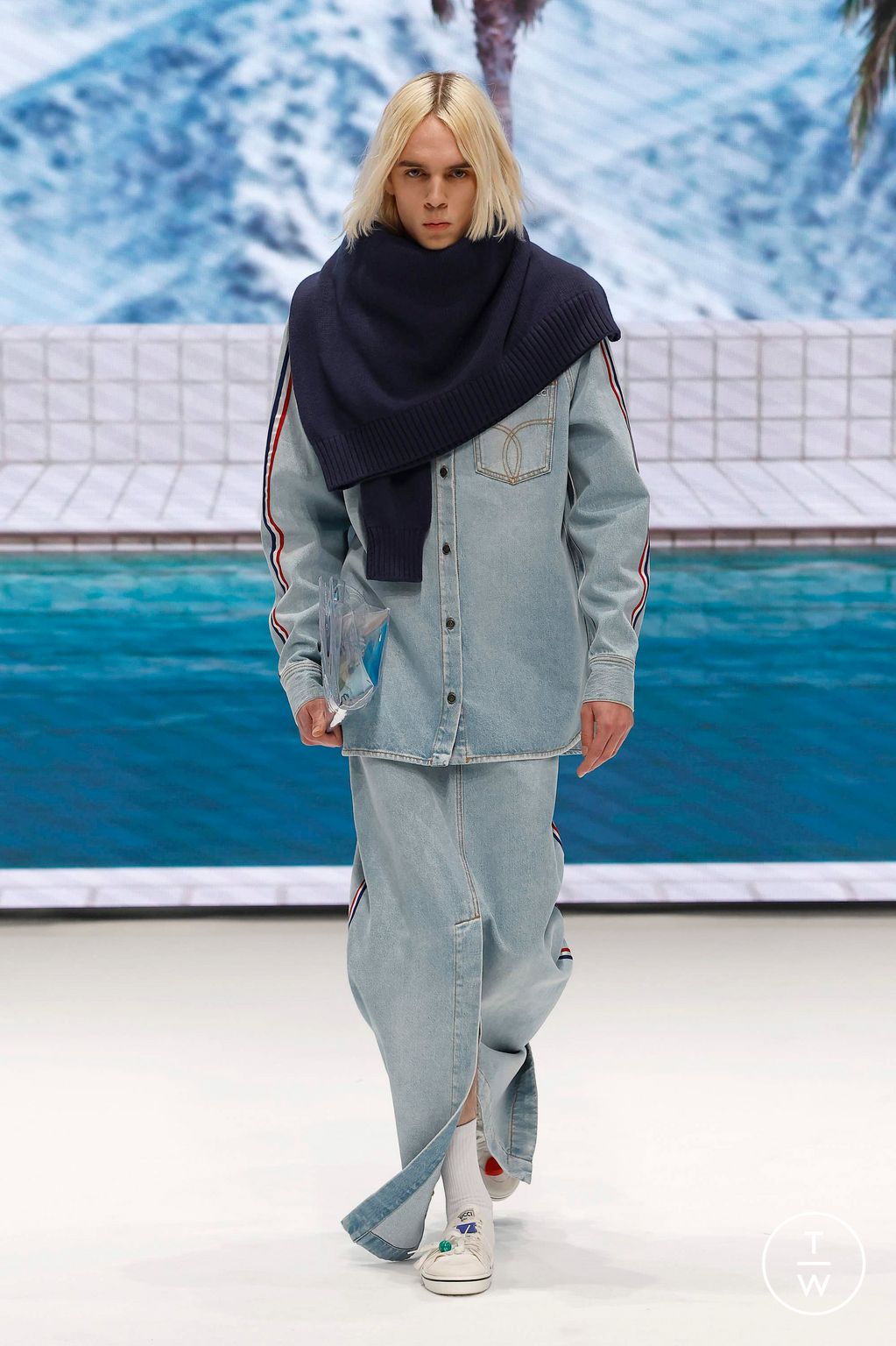 Fashion Week Milan Fall/Winter 2025 look 20 from the Fiorucci collection womenswear