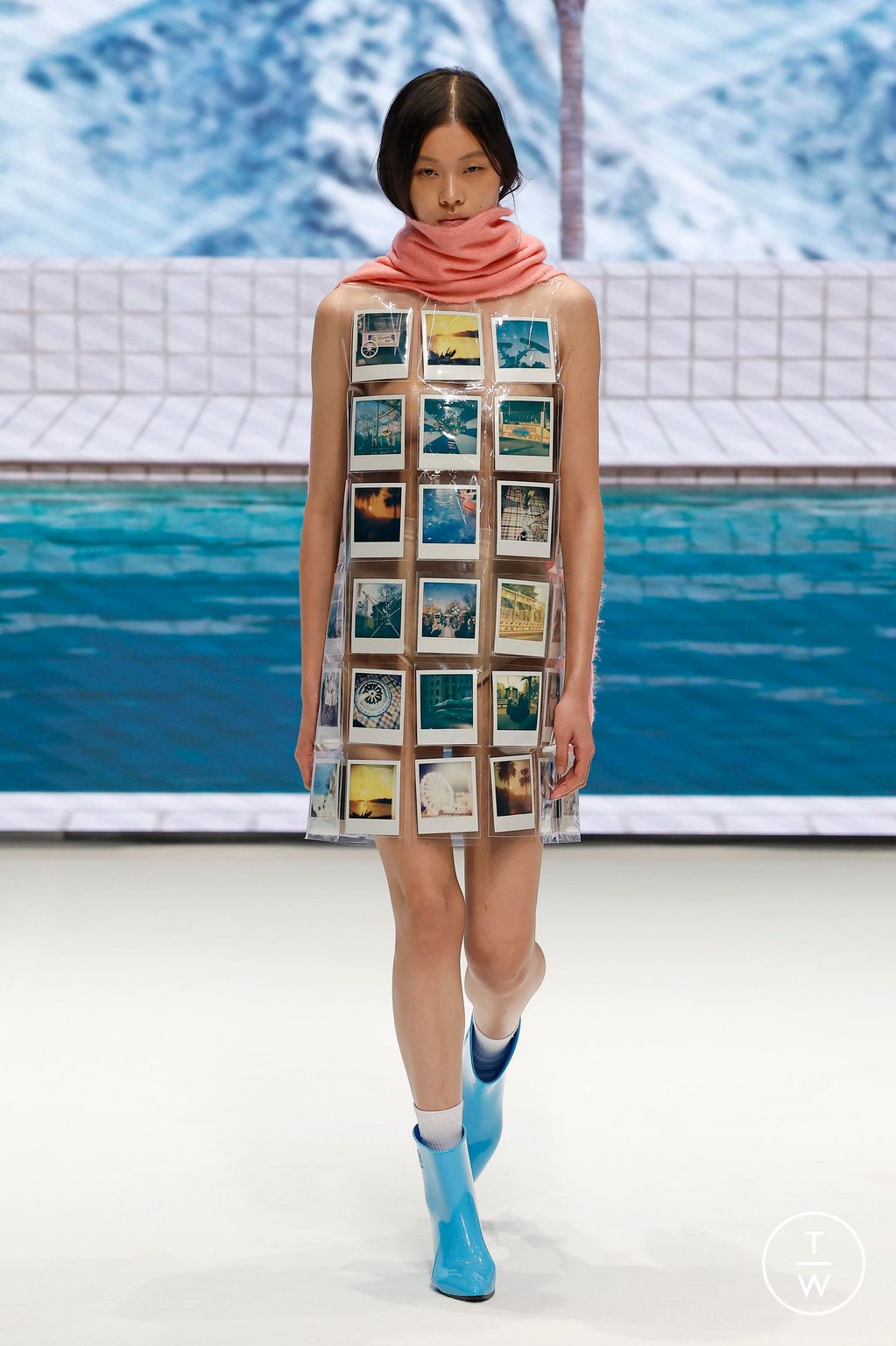 Fashion Week Milan Fall/Winter 2025 look 25 from the Fiorucci collection womenswear