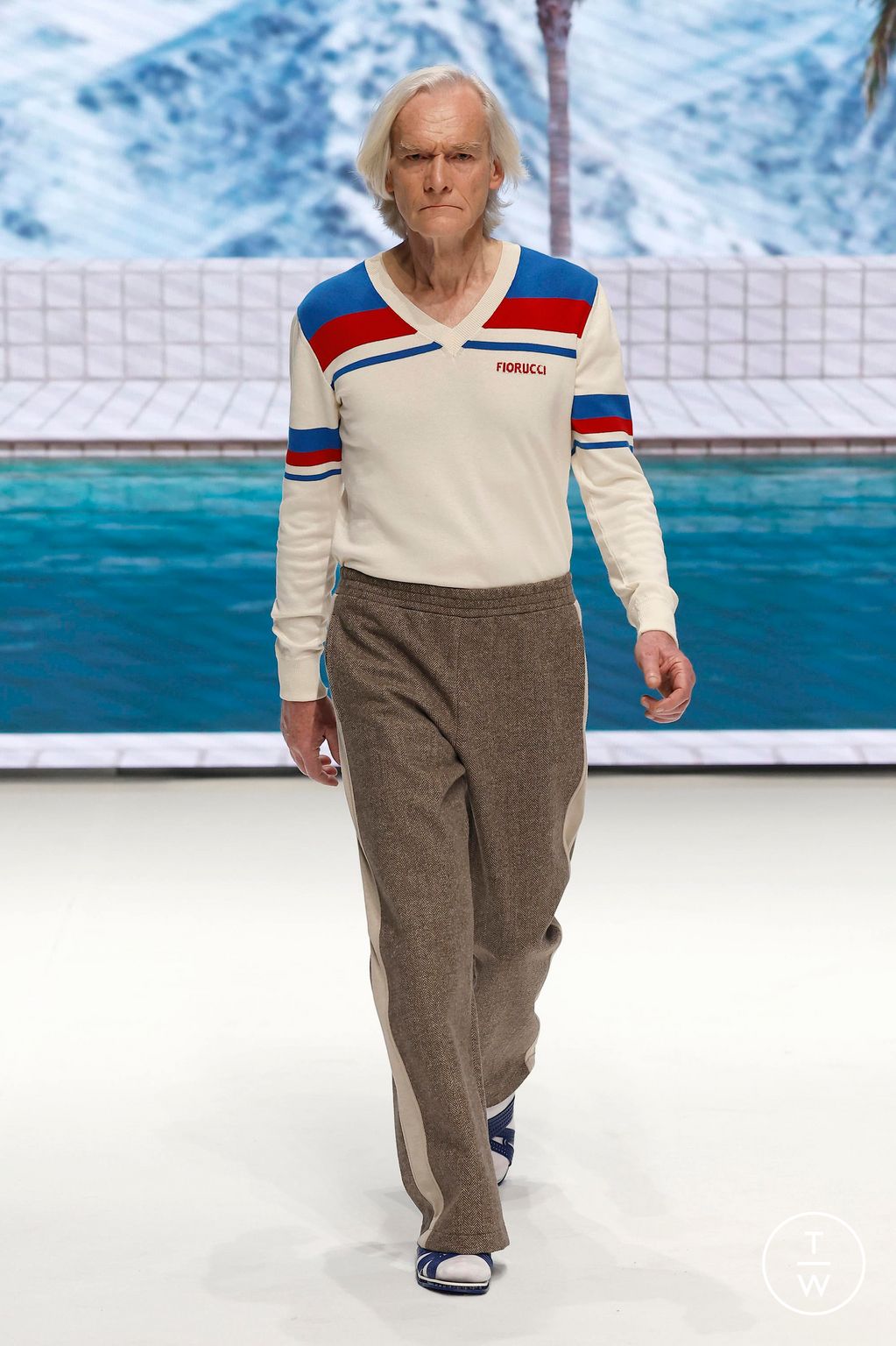 Fashion Week Milan Fall/Winter 2025 look 36 from the Fiorucci collection womenswear
