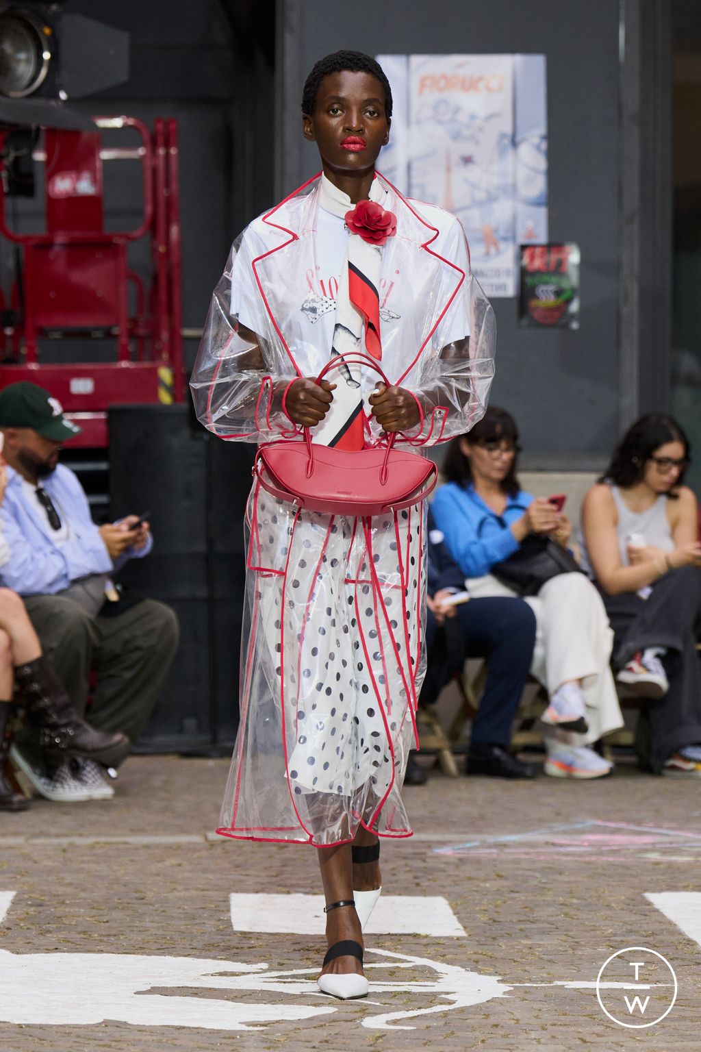 Fashion Week Milan Spring/Summer 2026 look 3 from the Fiorucci collection menswear