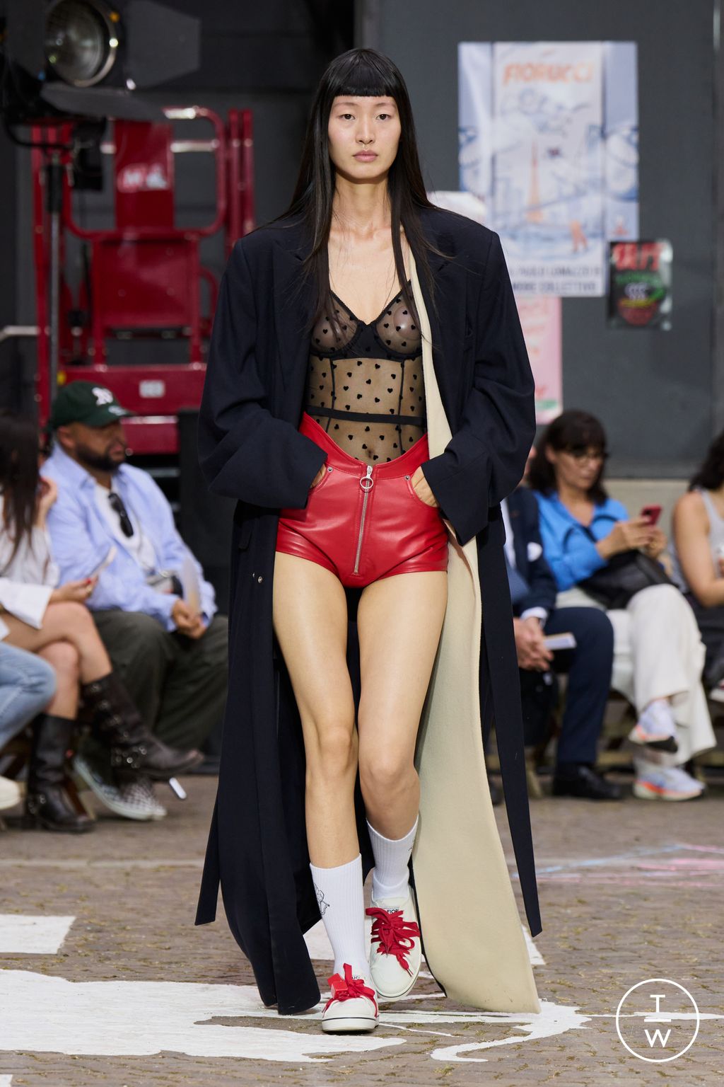 Fashion Week Milan Spring/Summer 2026 look 8 from the Fiorucci collection menswear
