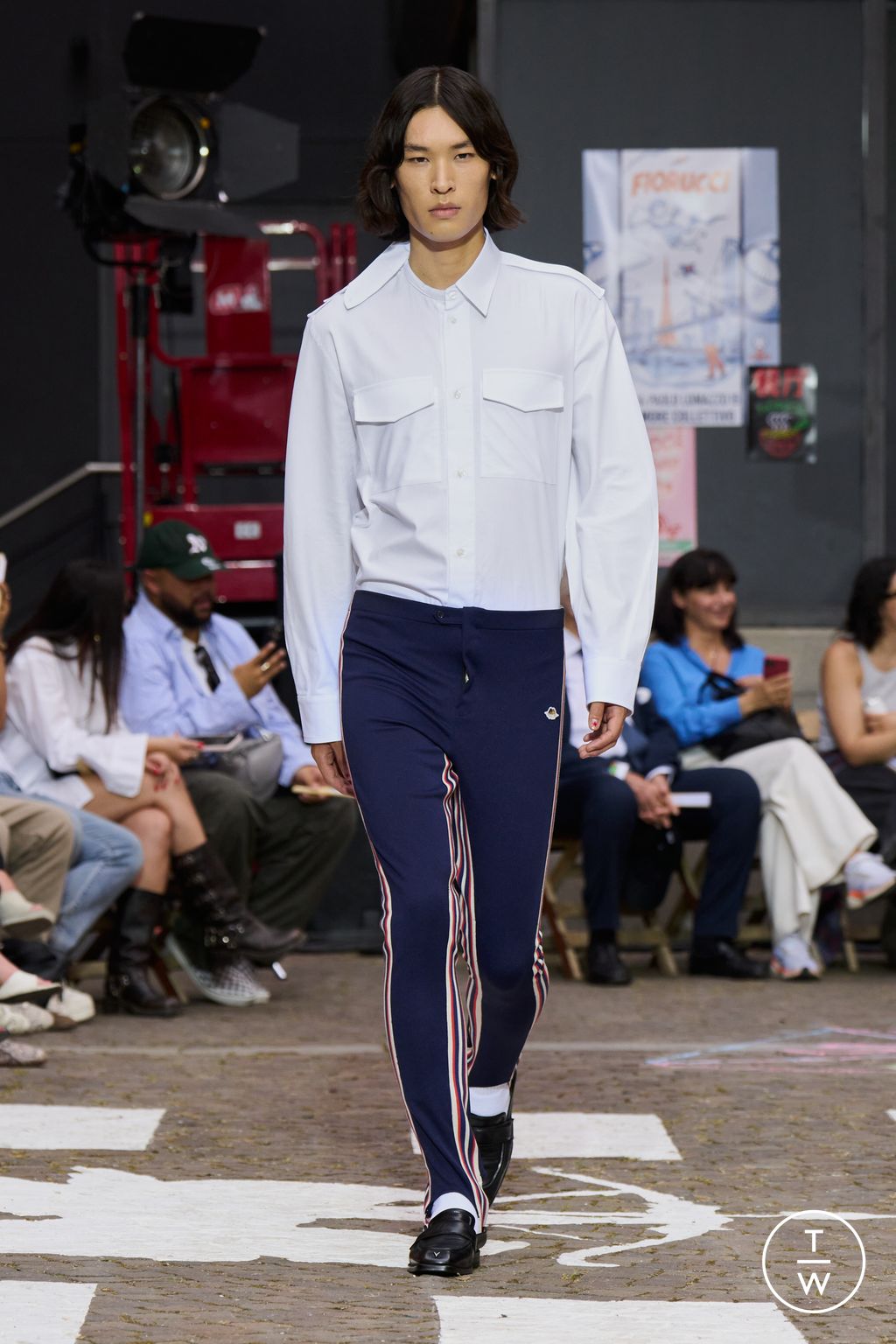 Fashion Week Milan Spring/Summer 2026 look 11 from the Fiorucci collection menswear
