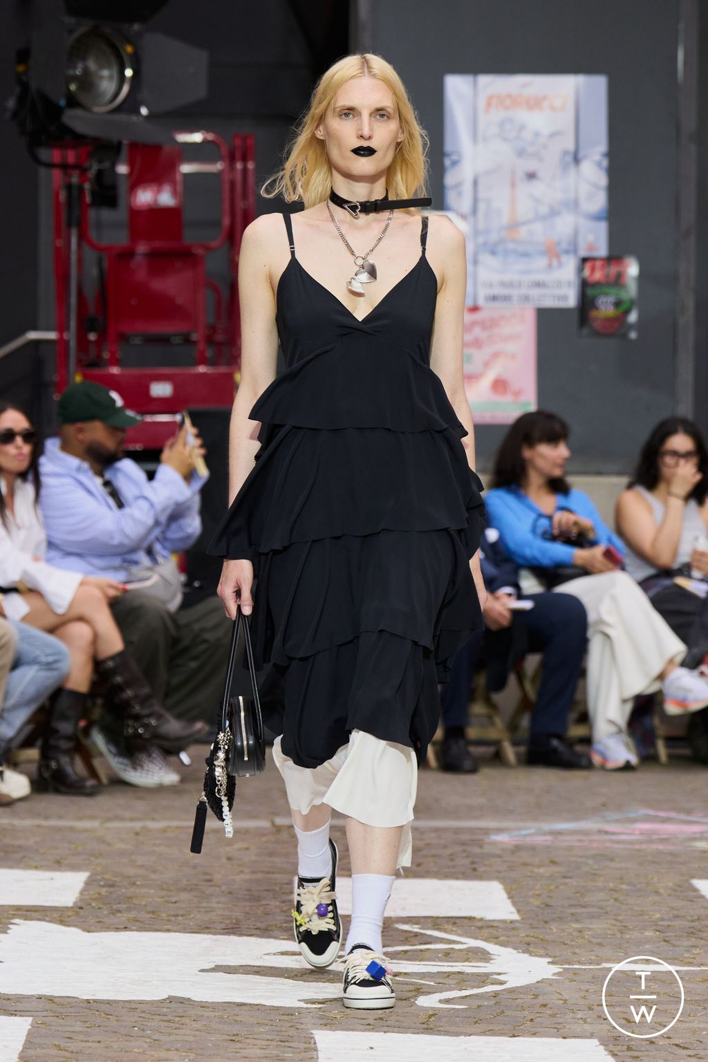 Fashion Week Milan Spring/Summer 2026 look 13 from the Fiorucci collection menswear