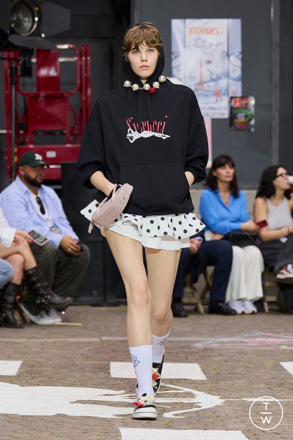 Fashion Week Milan Spring/Summer 2026 look 32 from the Fiorucci collection menswear