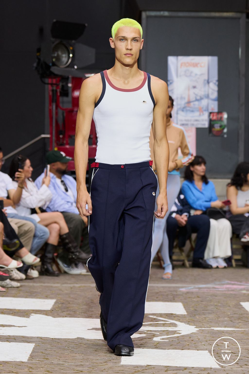 Fashion Week Milan Spring/Summer 2026 look 37 from the Fiorucci collection menswear