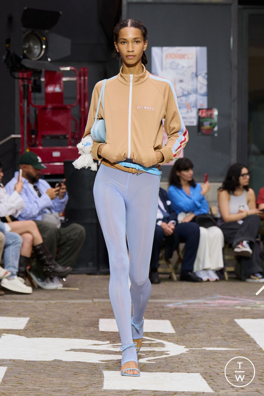 Fashion Week Milan Spring/Summer 2026 look 38 from the Fiorucci collection menswear