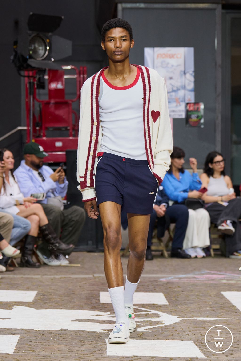 Fashion Week Milan Spring/Summer 2026 look 42 from the Fiorucci collection menswear