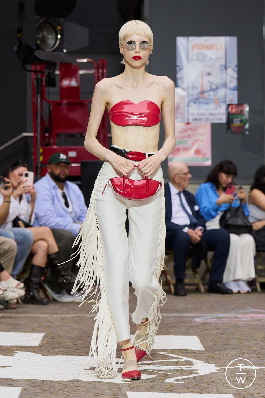 Fashion Week Milan Spring/Summer 2026 look 44 from the Fiorucci collection menswear