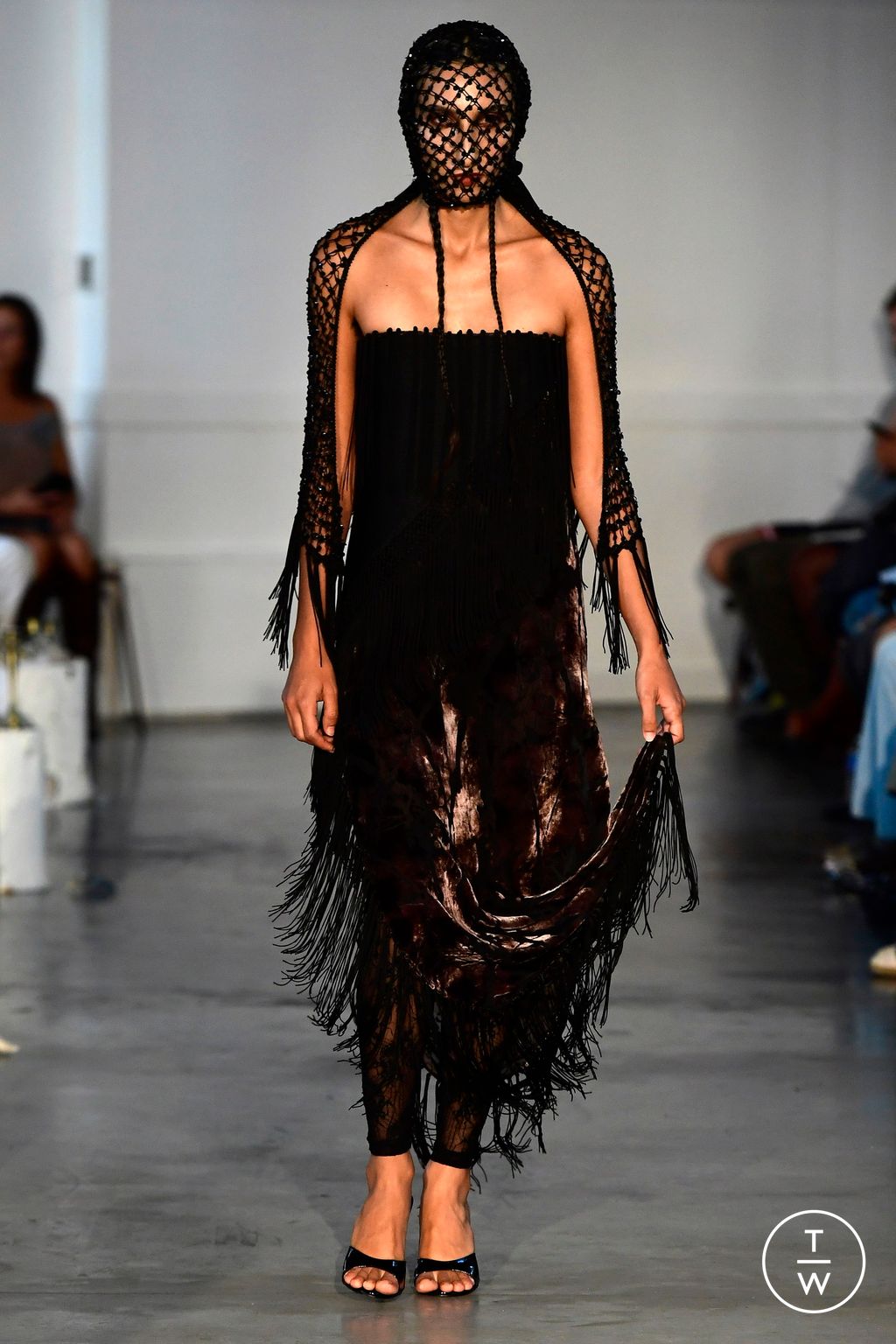 Fashion Week Paris Spring/Summer 2024 look 3 from the Les Fleurs Studio collection 女装