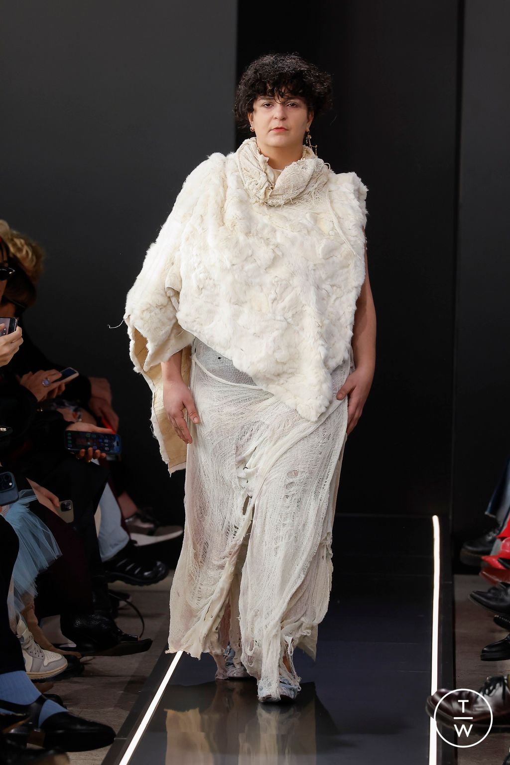 Fashion Week Milan Fall/Winter 2026 look 4 from the Florania collection womenswear