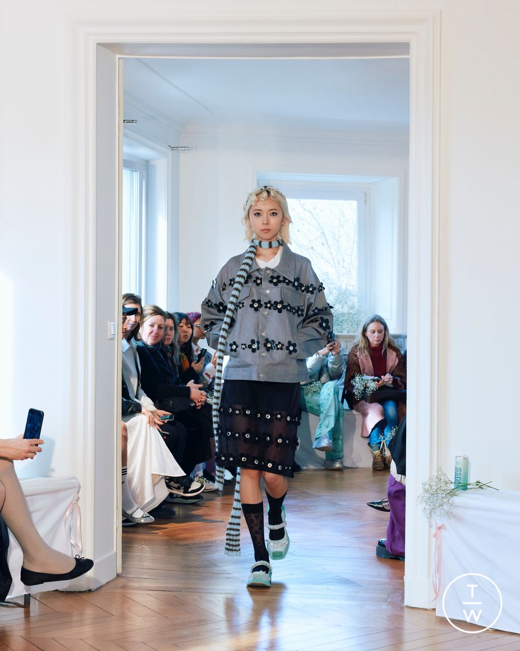 Fashion Week Paris Fall/Winter 2024 look 7 de la collection Florentina Leitner womenswear