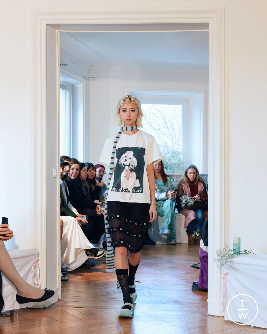 Fashion Week Paris Fall/Winter 2024 look 17 de la collection Florentina Leitner womenswear