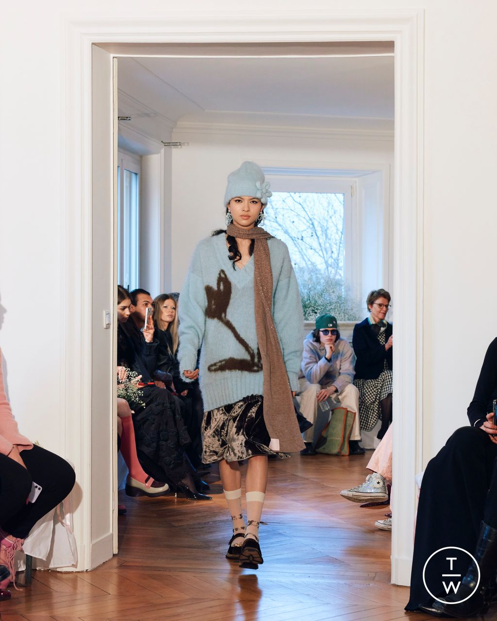 Fashion Week Paris Fall/Winter 2024 look 21 de la collection Florentina Leitner womenswear