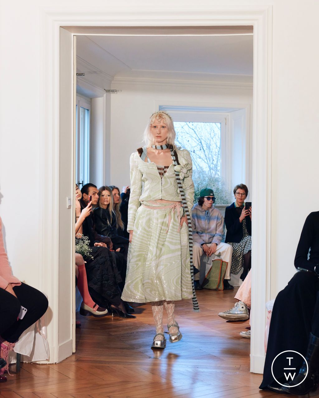 Fashion Week Paris Fall/Winter 2024 look 22 de la collection Florentina Leitner womenswear