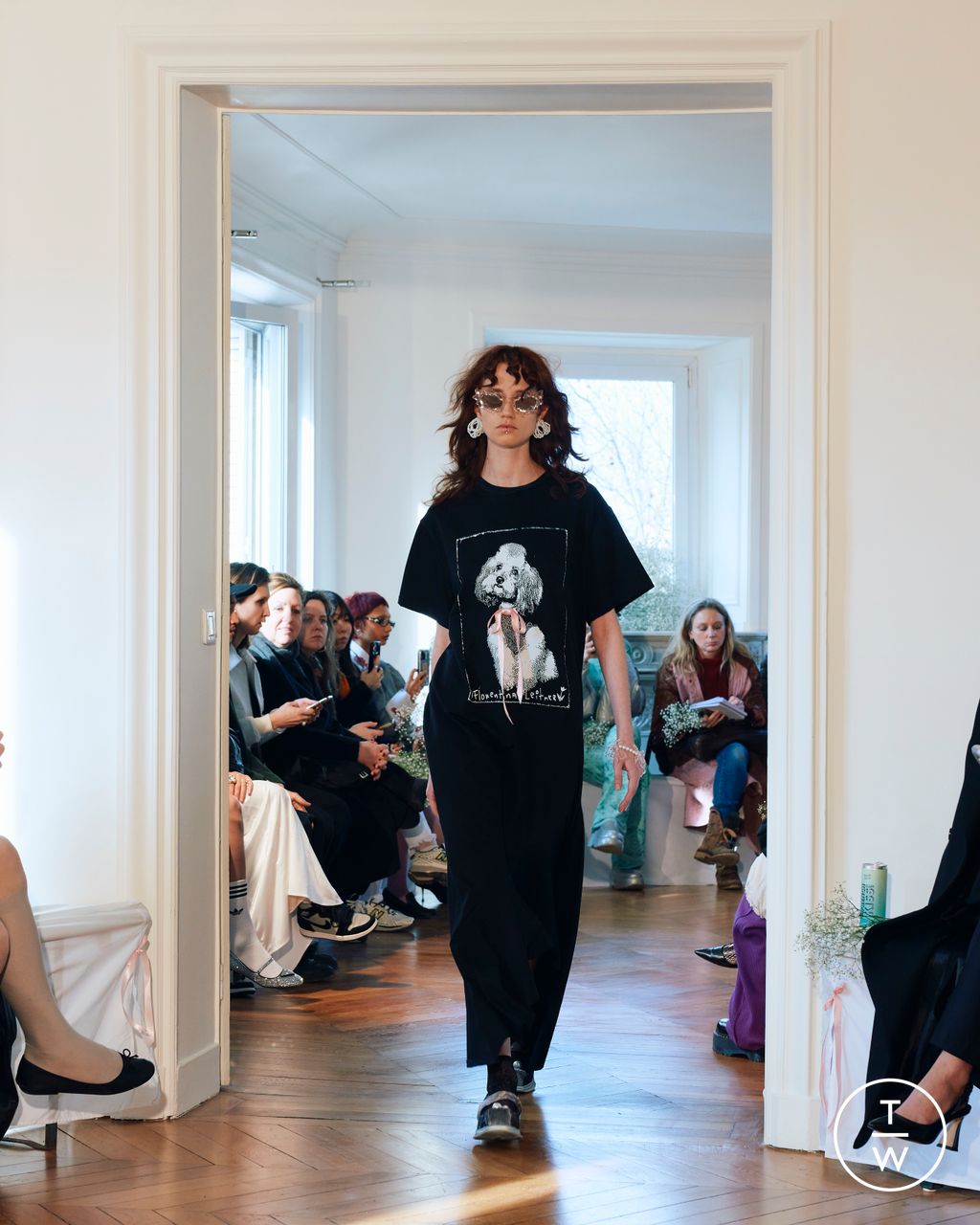 Fashion Week Paris Fall/Winter 2024 look 24 de la collection Florentina Leitner womenswear