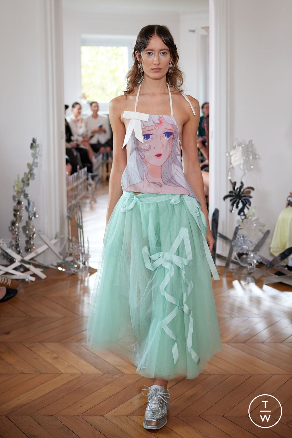 Fashion Week Paris Spring-Summer 2025 look 16 from the Florentina Leitner collection womenswear