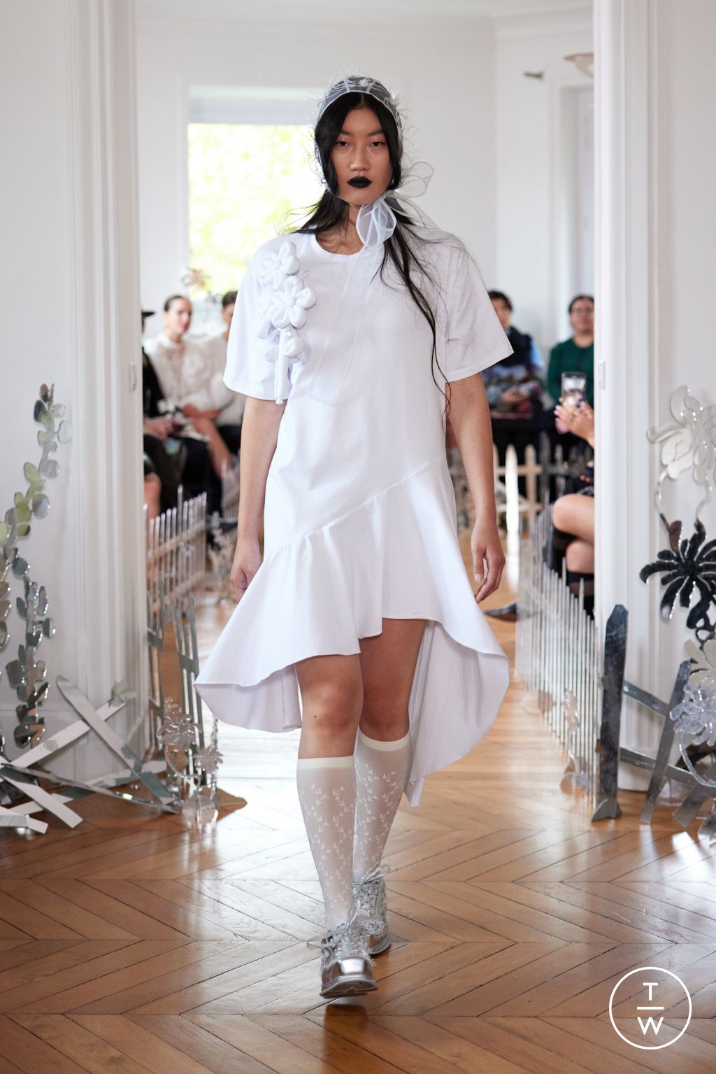 Fashion Week Paris Spring-Summer 2025 look 3 from the Florentina Leitner collection womenswear