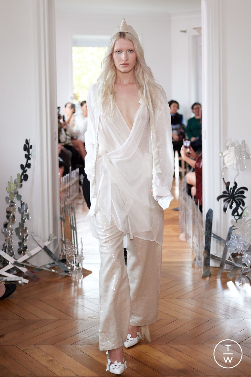 Fashion Week Paris Spring-Summer 2025 look 8 from the Florentina Leitner collection womenswear