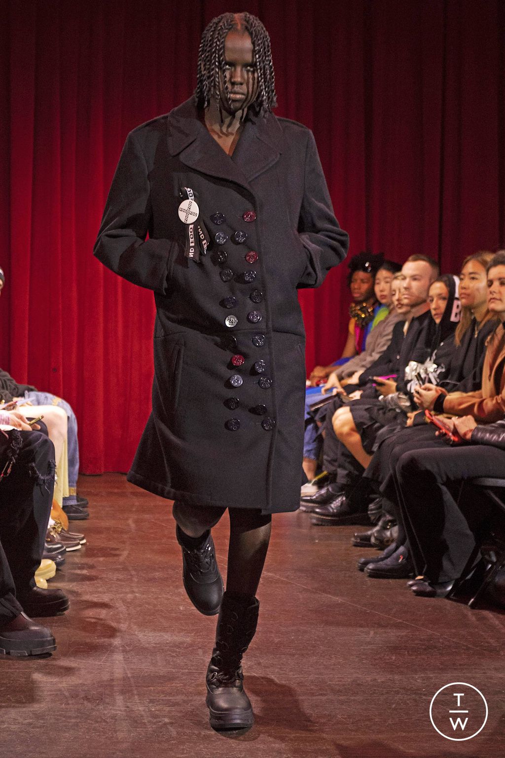 Fashion Week New York Fall/Winter 2023 look 26 from the Foo and Foo collection womenswear
