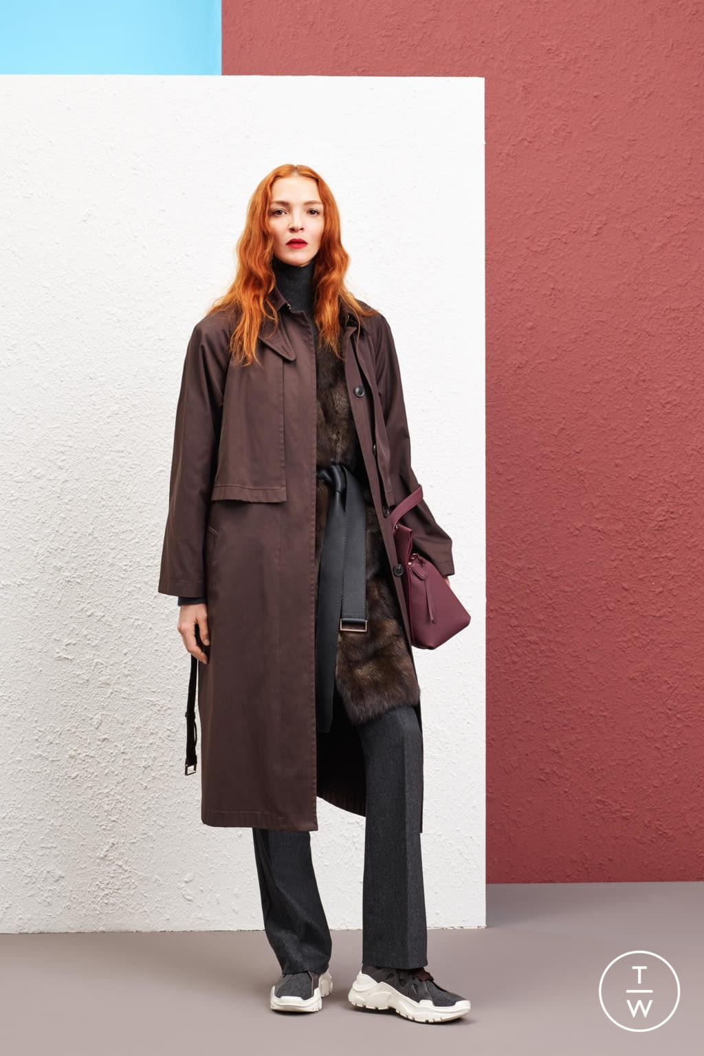 Fashion Week Milan Pre-Fall 2019 look 2 from the Agnona collection womenswear