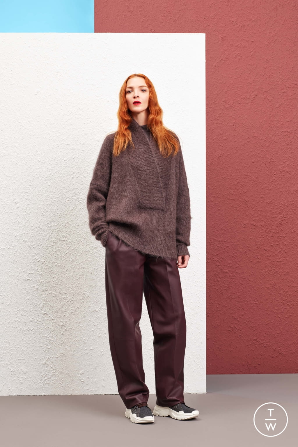 Fashion Week Milan Pre-Fall 2019 look 12 from the Agnona collection womenswear