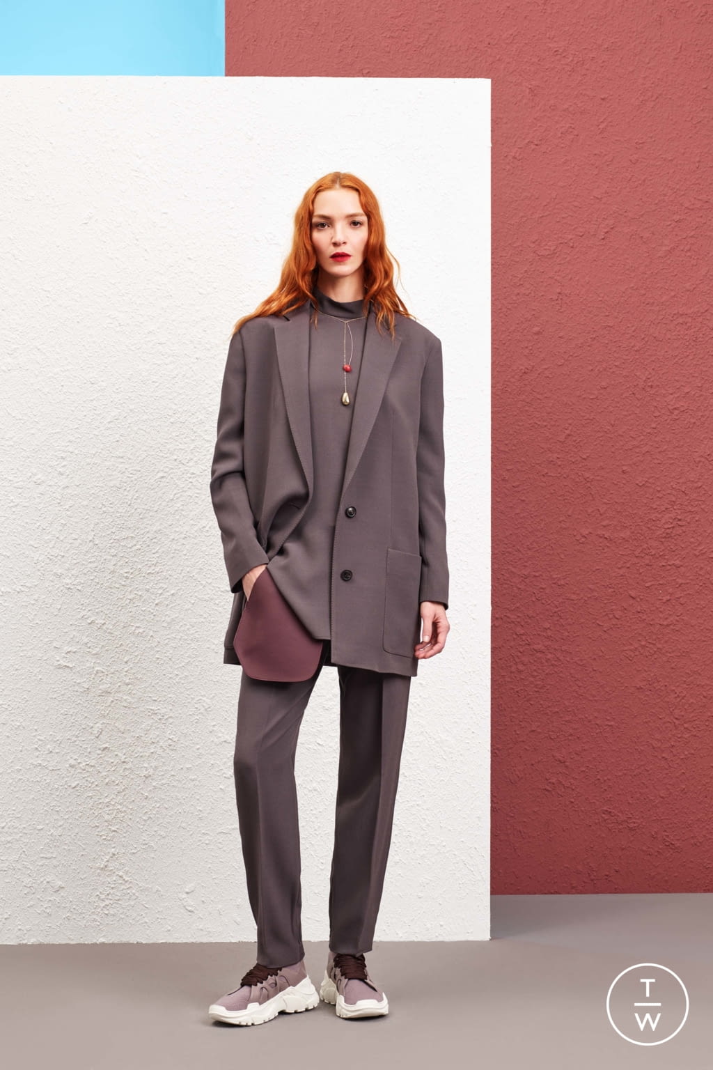 Fashion Week Milan Pre-Fall 2019 look 16 from the Agnona collection womenswear